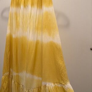 Yellow Tie-Dye dress